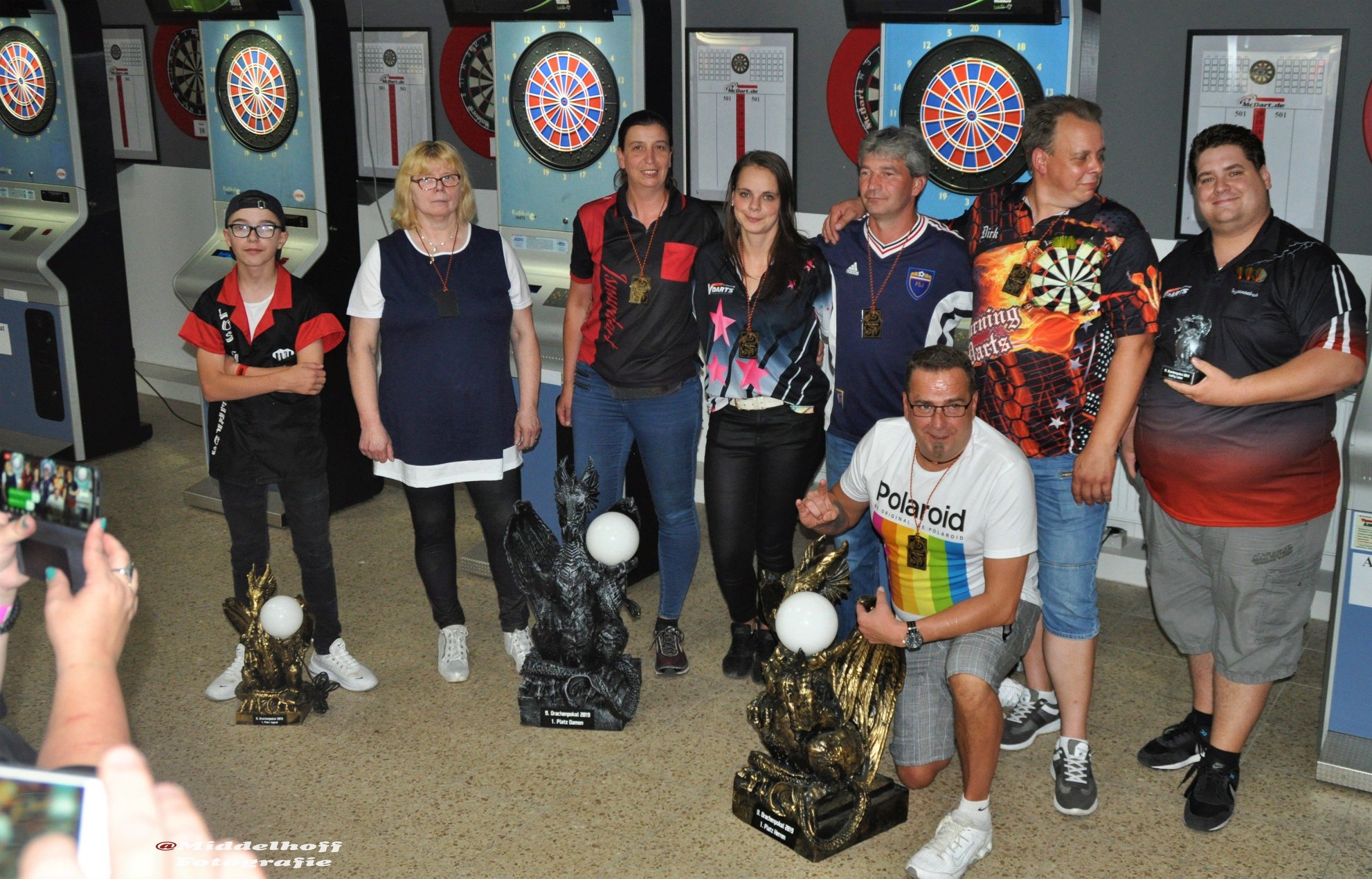 Die Gewinner vom Drachenpokal 2019.